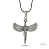 925 Ayar Gümüş Tanrıça İsis Kolye SS46