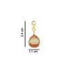 Fındık Altın Kaplama Gümüş Charm CH791