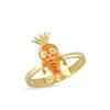 Havuç Altın Kaplama Gümüş Yüzük 511