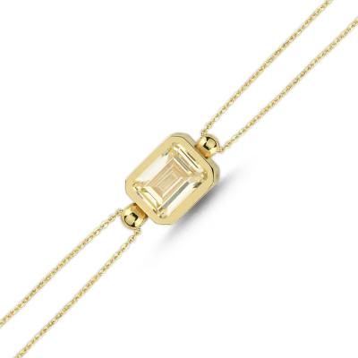 Topaz Taşlı Gümüş  Bileklik GMBLK16