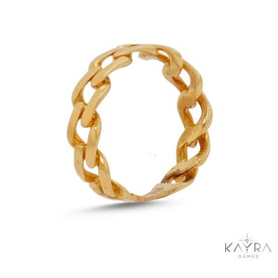 Zincir Gümüş Yüzük GMYZ23