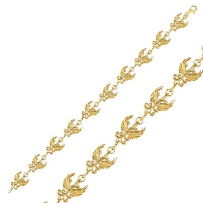 Anka Kuşu Altın Kaplama Bileklik OZL1