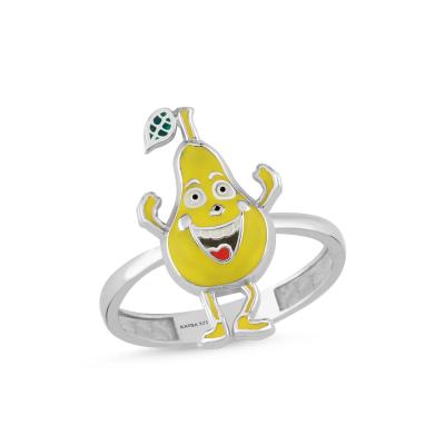 Armut Rodyum Kaplama Gümüş Yüzük 534